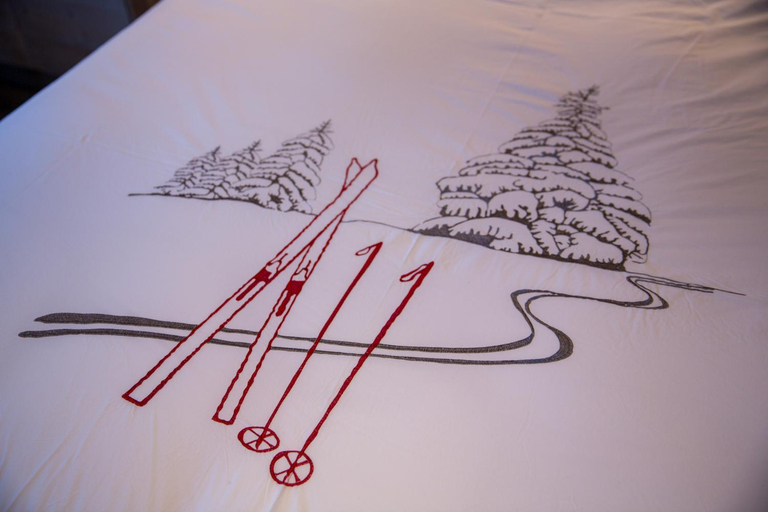 Bedroom, Le Refuge 2 - Spa access - Close to ski lift, Conthey
