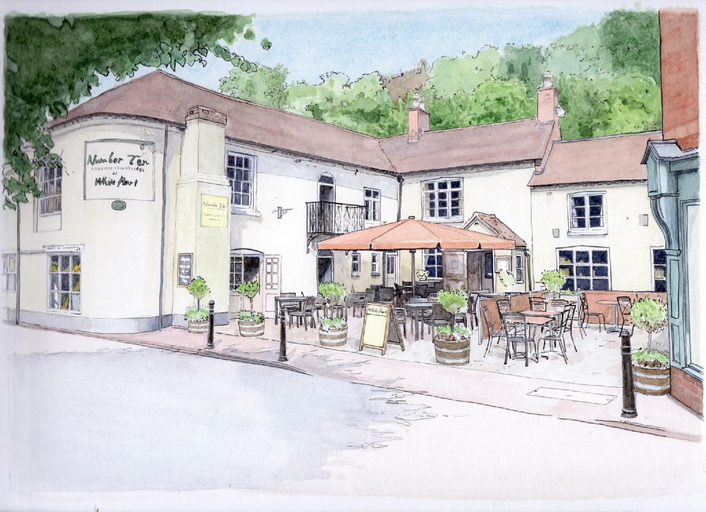Exterior & Views 1, White Hart Cafe Bar & Bistro, Shropshire
