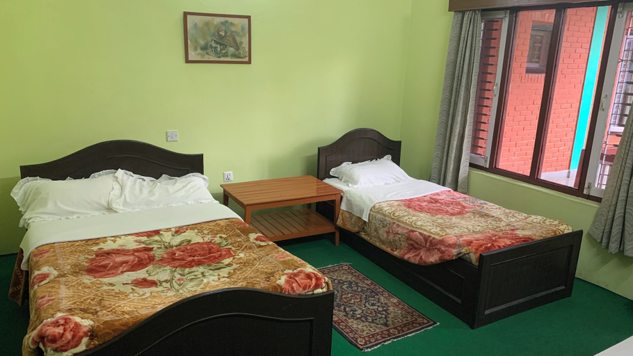 Bedroom 2, New Pokhara Lodge, Gandaki