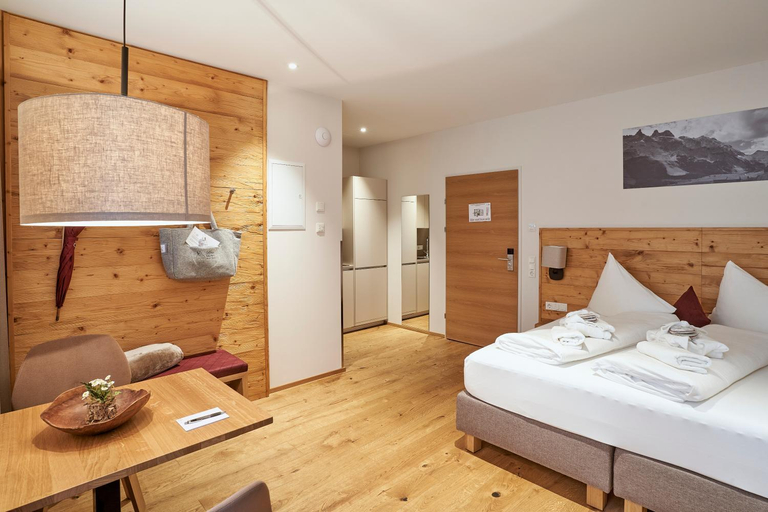 Bedroom, adler alpen apartments, Bludenz