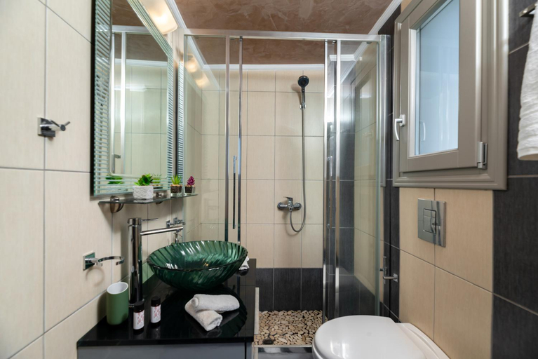 Bathroom 4, Horizon Sky House with view, South Aegean