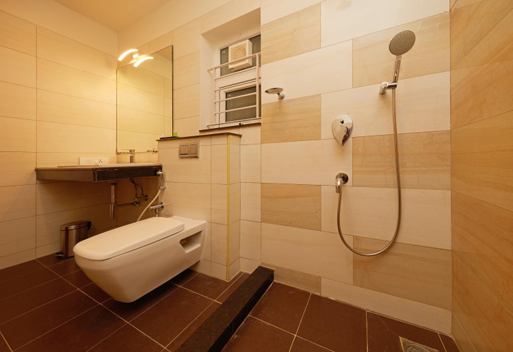 Bathroom 3, Kamar Residences, Chennai