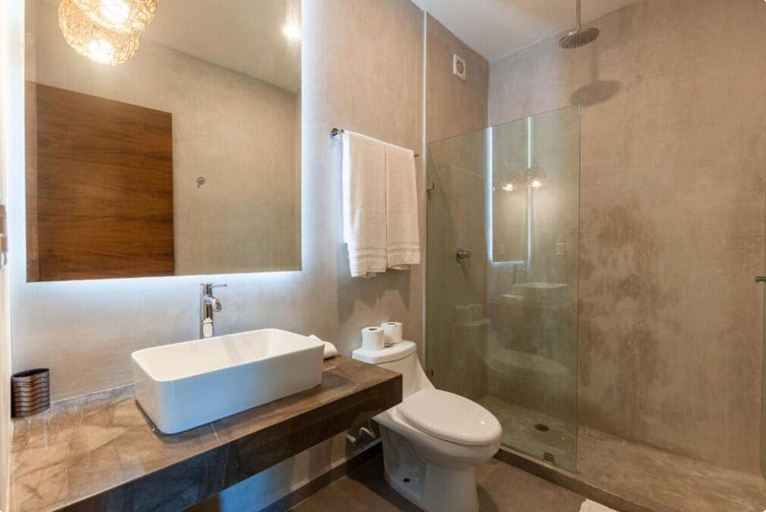 Bathroom 3, Azalea by Zamá Homes, Cozumel