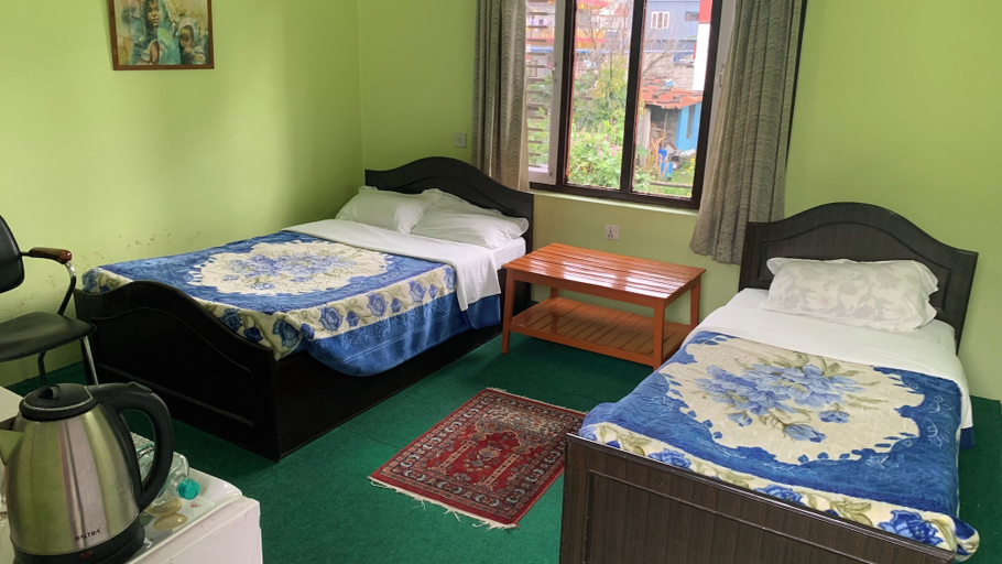 Bedroom 4, New Pokhara Lodge, Gandaki