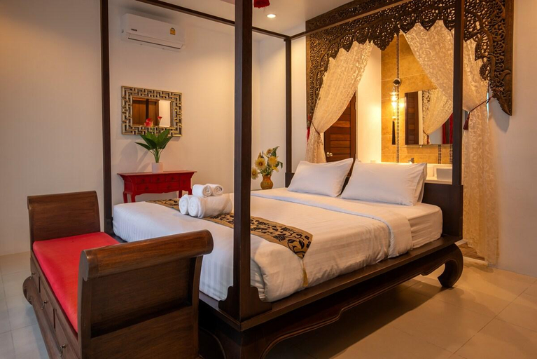 Bedroom 2, Oriental 3br private Pool Villa, Phuket Island