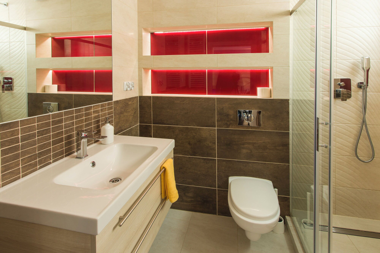 Bathroom 3, Little Heaven studia & apartamenty, Gdańsk City