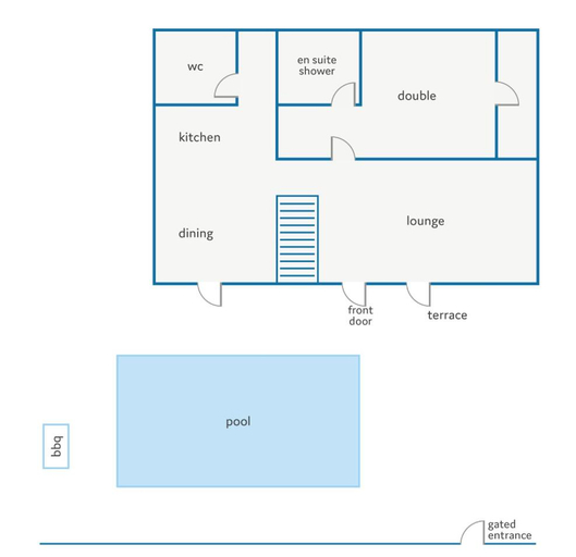 Floor plans 2, Villa Ionio Deste by Villa Plus, Ionian Islands