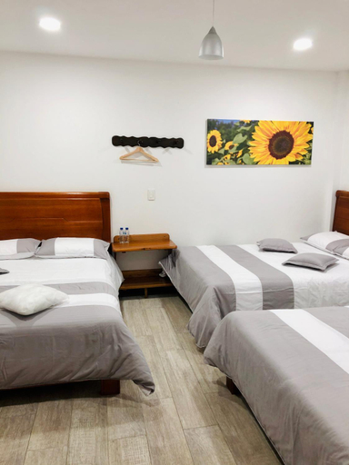 Bedroom 3, 40 Amigos Hotel, Jardín
