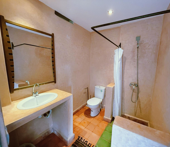 Bathroom 2, La Paix Hotel , Restaurant, Agadir-Ida ou Tanane