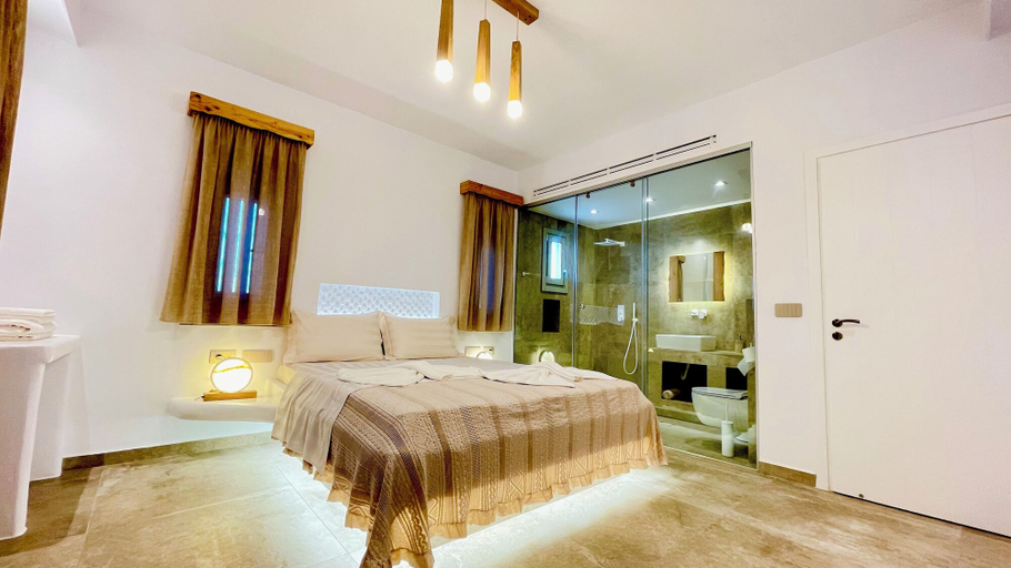 Bedroom 5, Aeris suites pori, South Aegean