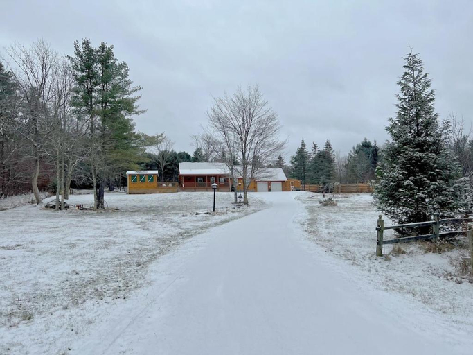 Log Home w Mountain Views Near Windham & Hunter Ski Resorts, Greene