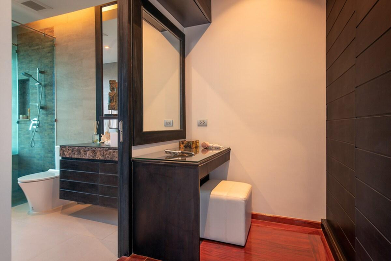 Bathroom 4, Villa Sabine: private pool 4br seaview jacuzzi, Pulau Phuket