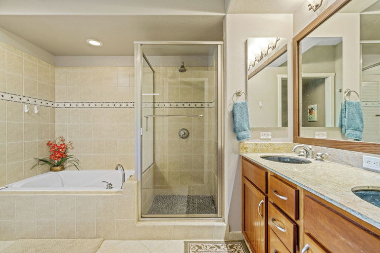 Bathroom, Castle at Mauna Lani Golf Villas - A3, Hawaii
