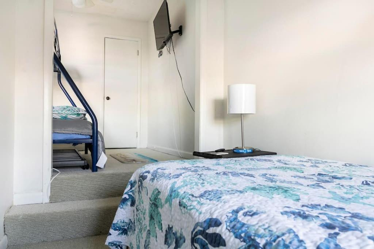 Bedroom 2, OceanView Oasis - Relax with Hot Tub, Breakfast, Fire Pit & Putting Green!, Bay