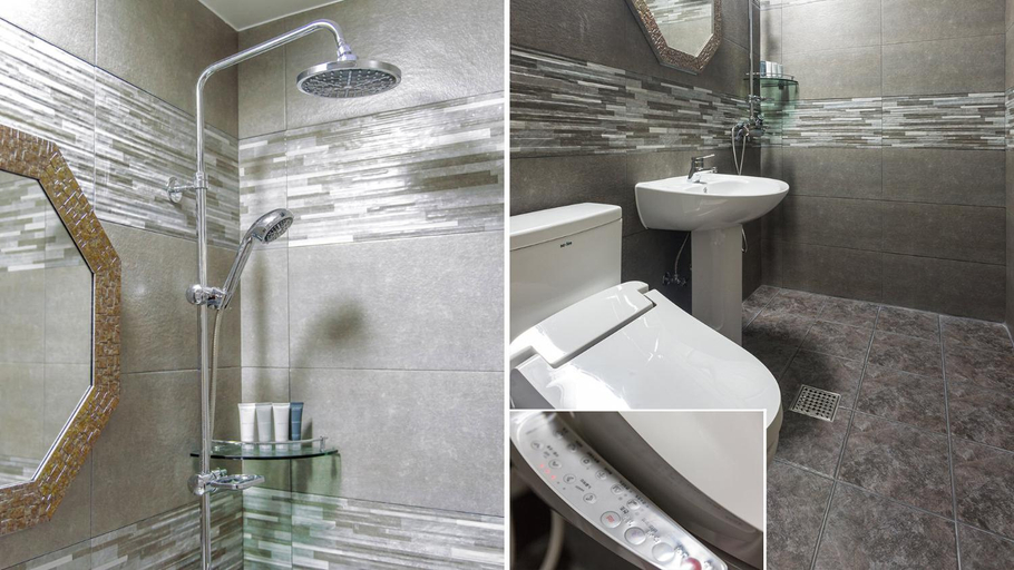 Bathroom, onda d'oro hostel, Yeosu