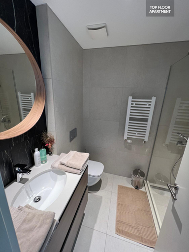 Bathroom 5, BW TERRACE top floor apartments with river view & self check-in, Belgrade