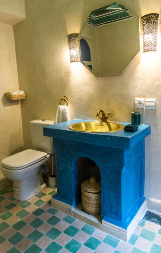 Bathroom 3, Riad Hidden, Marrakech