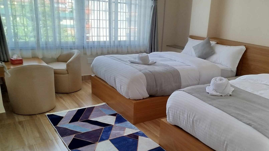 Bedroom 2, Namaste Guest House, Gandaki