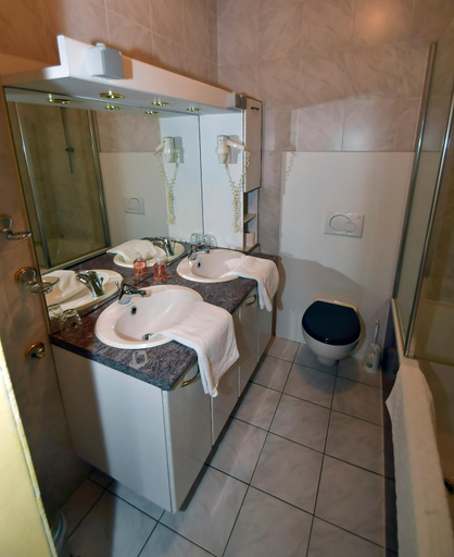 Bathroom 3, Hotel 't Hert, Limburg