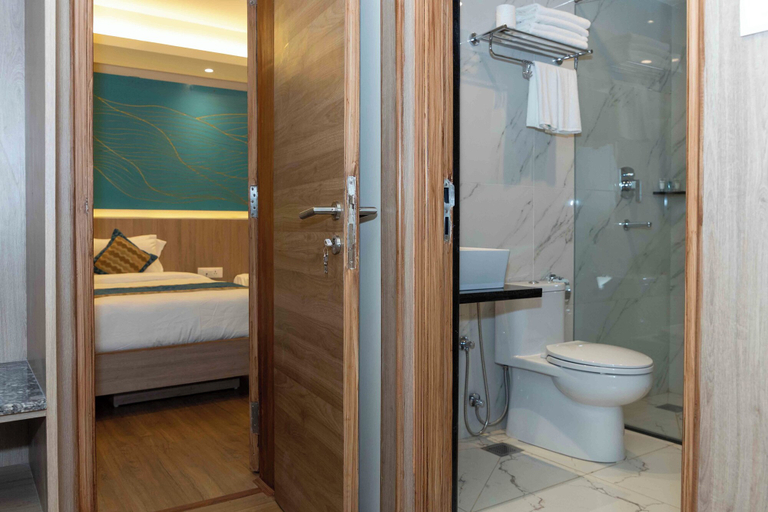 Bathroom 4, Shuvatara Suites & Spa Thamel, Bagmati