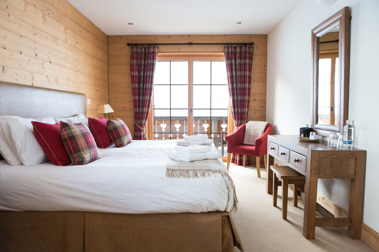 Bedroom 3, Mountain Lodge & Spa Les Crosets, Monthey