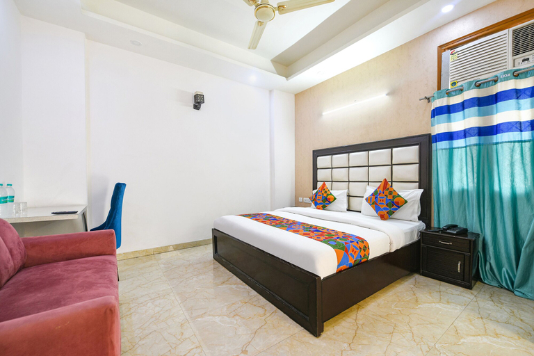 Bedroom 2, Fabhotel Prime Grand Palace I, Gautam Buddha Nagar