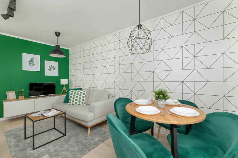 Floor plans 4, Modernly Arranged Apartments in Katowice by Noclegi Renters, Katowice City