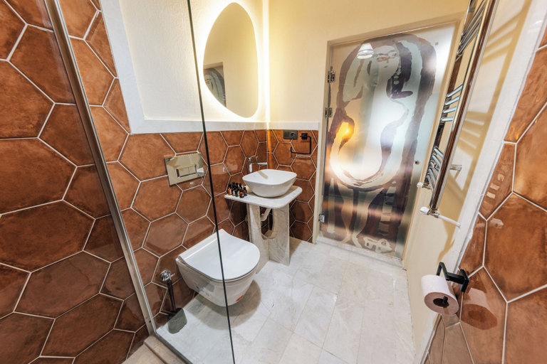 Bathroom 5, Cappadocia Aishe Hotel, Nevşehir