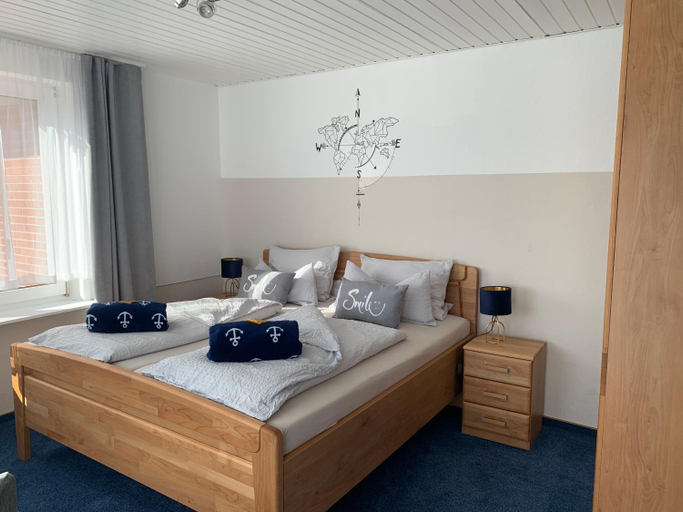 Bedroom 2, Hotel Meerblick garni, Wittmund