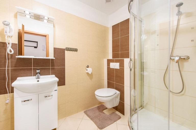 Bathroom 3, Sport Hotel, Ústí nad Orlicí