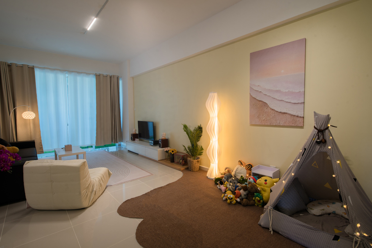 Living Room 4, Trival Gloryland Homestay @ Sri Indah, Sandakan, Sandakan