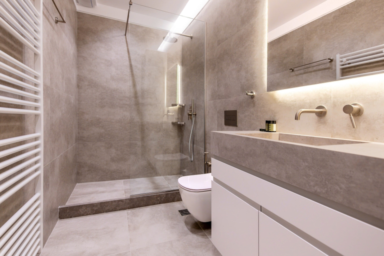 Bathroom, Phaedrus Living Athens Luxury Residences Ivory, Attica