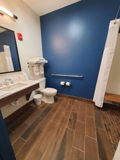 Bathroom 5, Spark by Hilton Lansing, Leavenworth