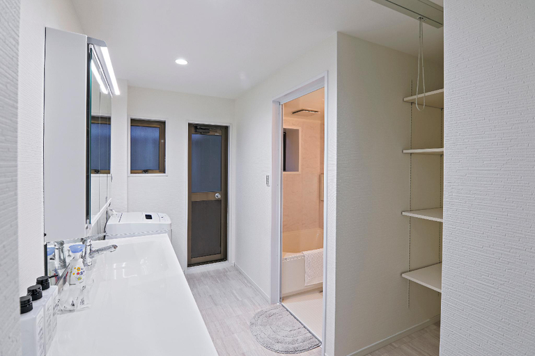 Bathroom 3, UMI-Haven 福島 120㎡ 5LDK 最大9人可能〜 駅まで徒歩3分、大阪駅まで電車5分, Osaka