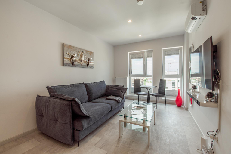 Bedroom 3, Cozy Penthousestudio Cityview W12, Municipiul Bucuresti