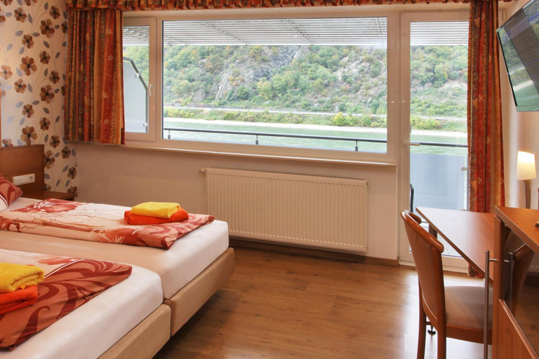 Bedroom 2, Hotel Rheinkonig, Rhein-Lahn-Kreis