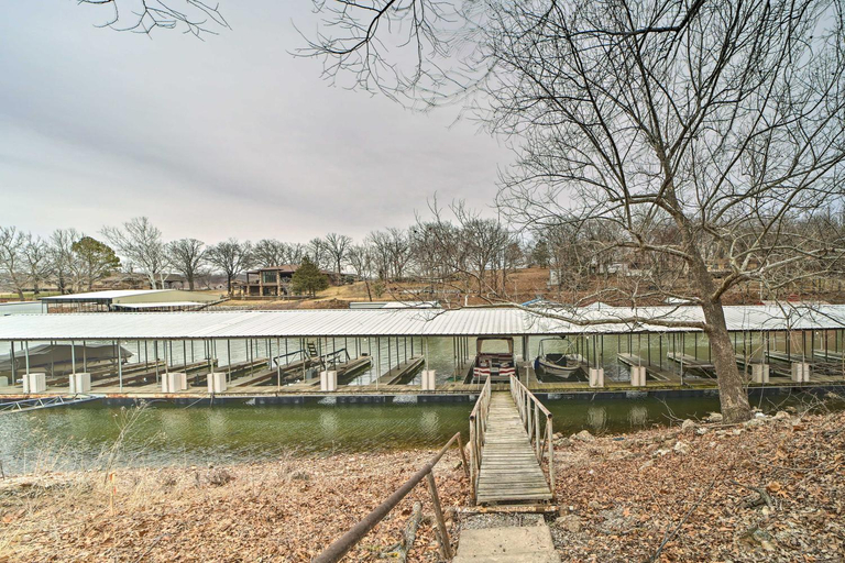 Updated Lakefront Cabin with Deck and Boat Dock!, Delaware