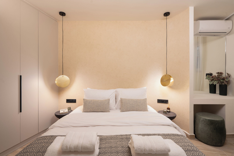Bedroom 3, Cozy & Chic Stay Near Metro Station, Attica