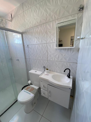 Bathroom, FLAT ADENIL 01, Feira de Santana