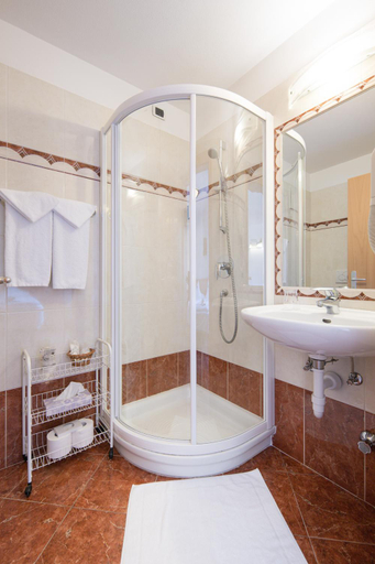 Bathroom, Hotel Zirmes, Trento