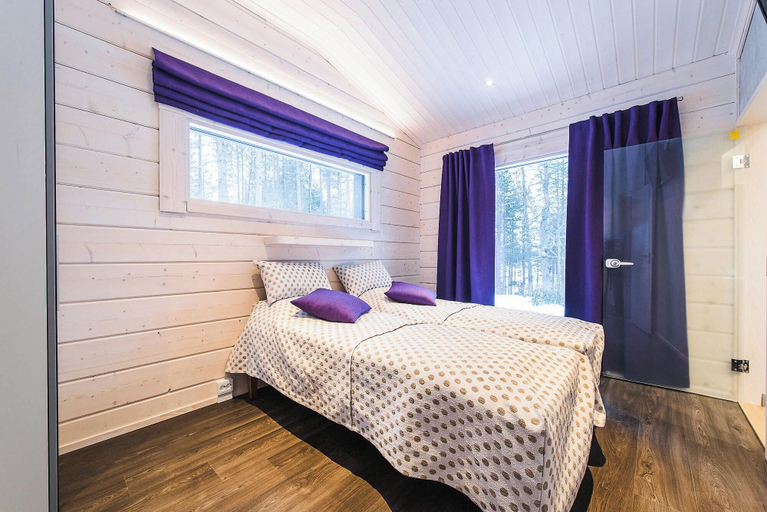 Bedroom 2, Oivangin Lomakartano, Northern Ostrobothnia