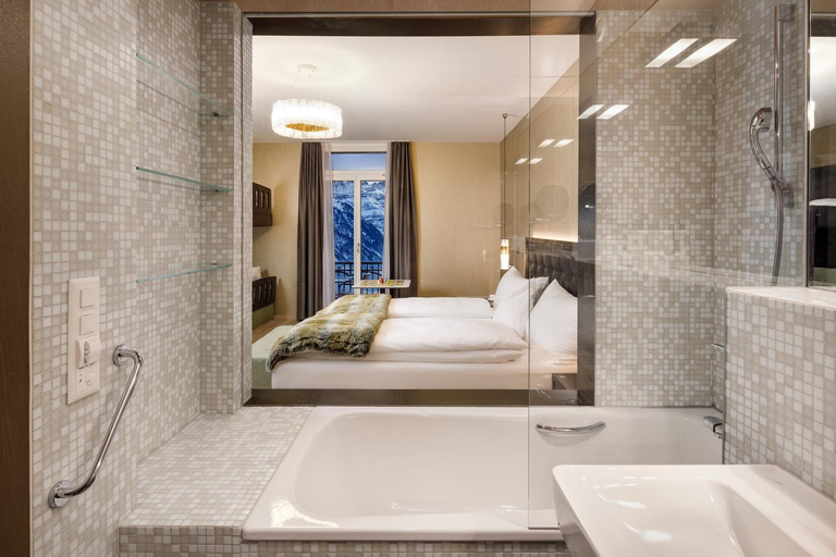 Bathroom 4, Marchenhotel, Glarus