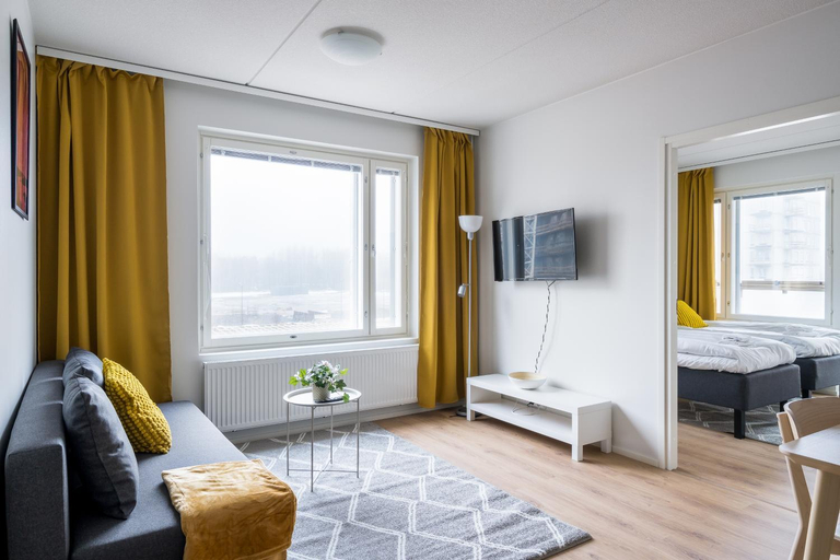 Bedroom, Hiisi Homes Espoo Finnoo, Uusimaa