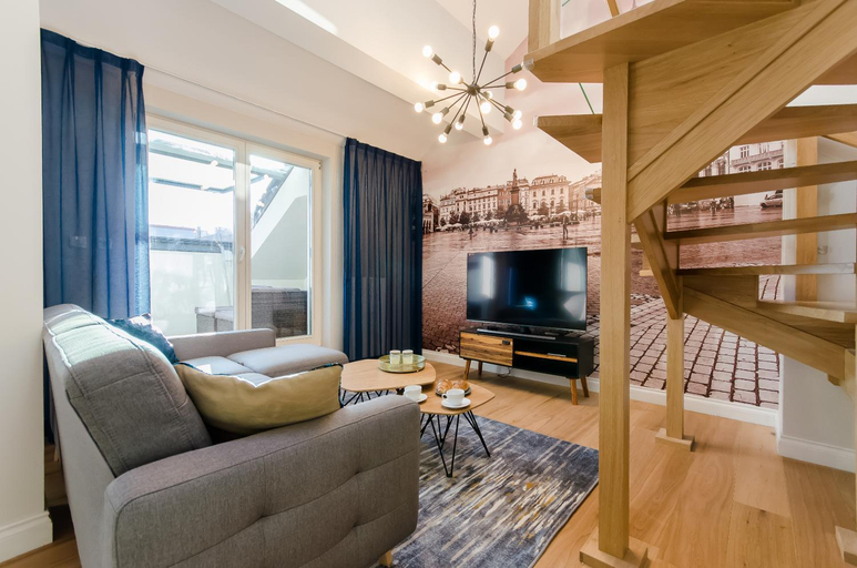 Others 5, Kazimierz Penthouse with private terrace, Kraków City