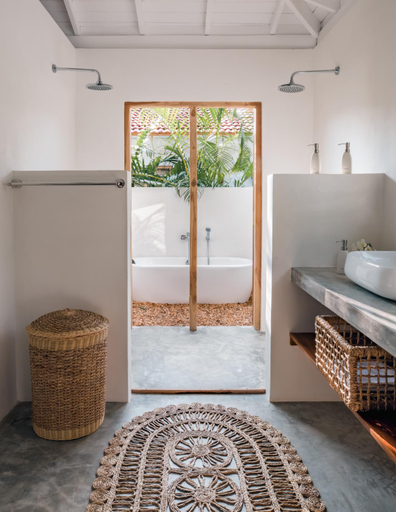 Bathroom 3, Panta Rei resort, Habaraduwa