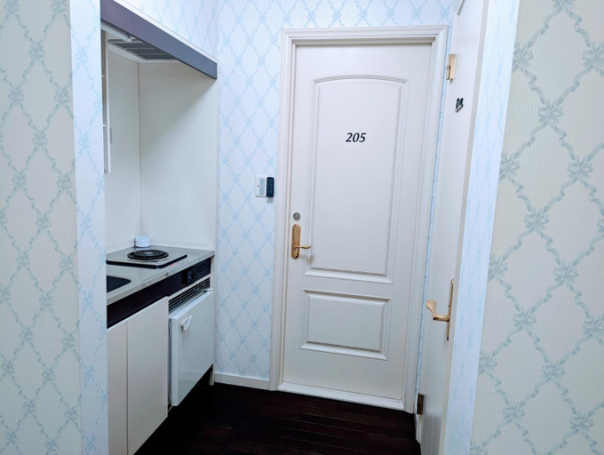 Kitchen, 柳川ゲストハウス 憩 (IKOI), Yanagawa