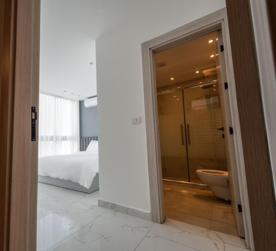 Bathroom, Al Kawther Apartments Hotel, Ma'an