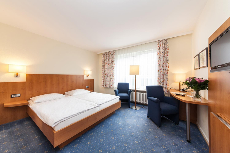 Bedroom, Hotel Drei Kronen Elmshorn, Pinneberg