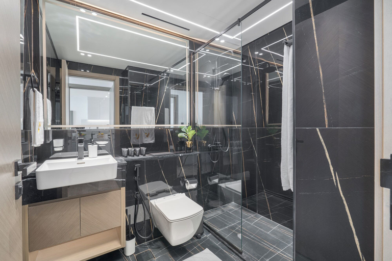 Bathroom 4, Vogue | Binghatti Corner JVC near Circle Mall, Dubai