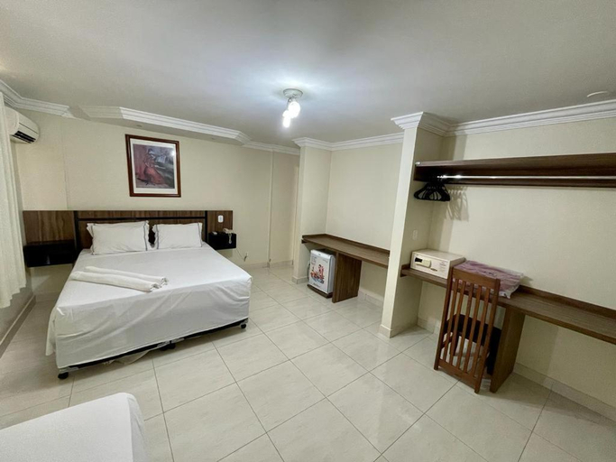 Bedroom 1, Caldas Novas - diRoma Imperio Romano - Apto ate 4 pessoas - piscinas do hotel 24 horas, Caldas Novas